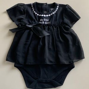 Stephan Baby “My Little Black Dress” Onsie